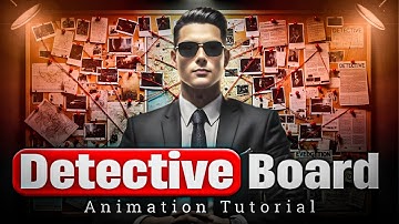 How To Make A Detective Board Animation (Tutorial)