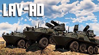 'Лаваш' LAV AD / War Thunder Random № 108