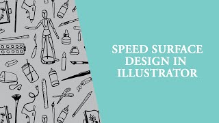 Speed Surface Design/Pattern Design in Adobe Illustrator CC 2021