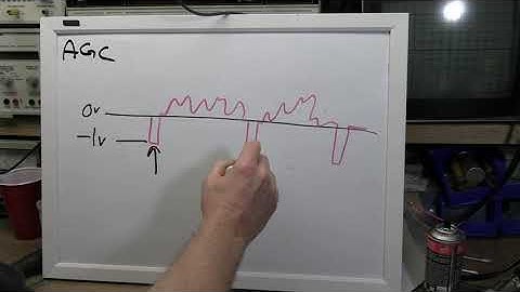 Beginners guide to B&W tube TV part 17 (AGC, Video IF and DC Restoration)