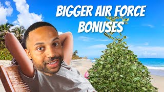 Big Enlistment Bonuses For The Air Force