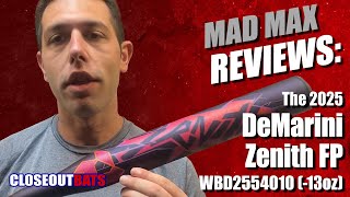 DeMarini Zenith Fastpitch Bat WBD2554010 -13oz (2025)