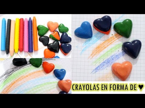 Video: Cómo Hacer Crayones