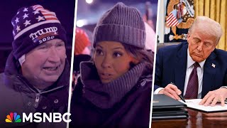 Full Video: Alex Wagner talks to freed J6 convicts amid Trump pardons