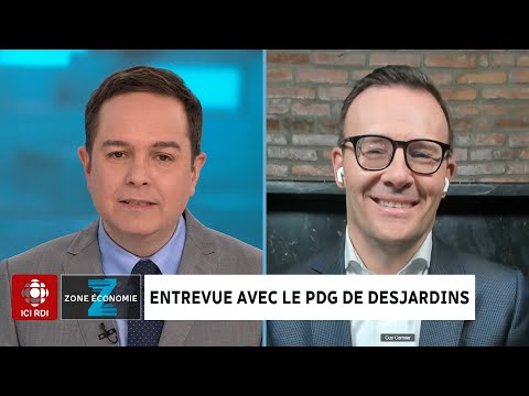 Zone économie | Excédents records chez Desjardins : entrevue avec le PDG