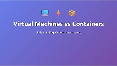 VMs vs Containers: Which Should You Use? (Explained Simply)