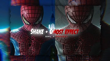 Shake + Ghost Effect - Alightmotion (+Preset-Xml ) 5Mb