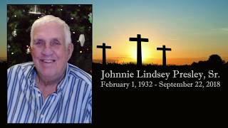 Johnnie Lindsey Presley, Sr. Keepsake Video