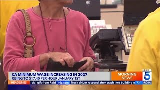 California minimum wage set to rise again in 2027