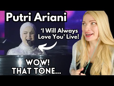 Vocal Coach Reacts: PUTRI ARIANI &#39;I Will Always Love You&#39; In Depth Analysis - Beautiful Voice!