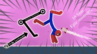 30 Min Best falls | Stickman Dismounting funny and epic moments | Like a boss compilation #359