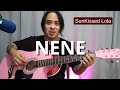 Nene guitar tutorial - Sunkissed Lola - low budget acoustic guitar (Heartstring)