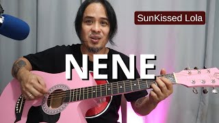 Nene guitar tutorial - Sunkissed Lola - low budget acoustic guitar (Heartstring)