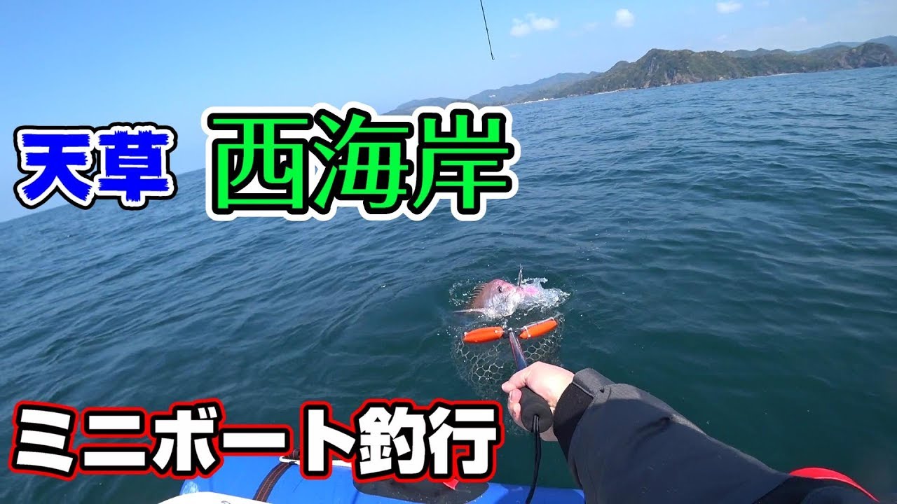 天草西海岸ミニボート釣行