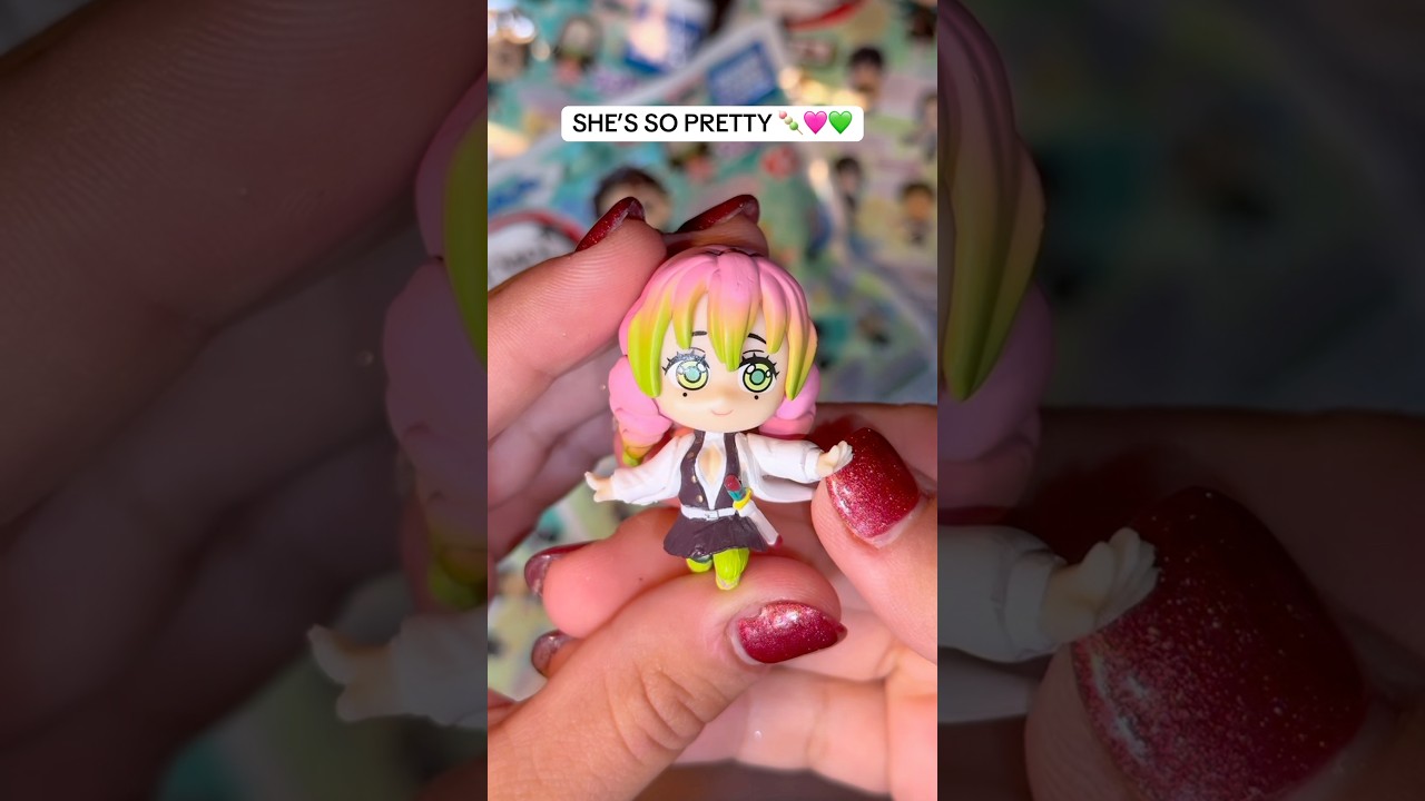 SO HAPPY 😁 #fyp #fy #animeshorts #short #kny #demonslayer #infinitycastle #blindbag #hashira #toys