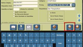 2TouchPOS Adding a Pricing Group, that Includes a Pricing Level to a Menu Item