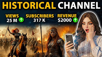 Create Historical Ai videos 💯 FREE and UNLIMITED | Viral channel Idea🔥