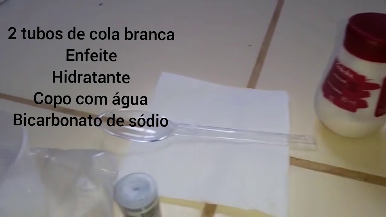 testando slime sem borax