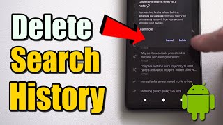 How to Delete Google Search Bar History on your Android Phone (Best Method)