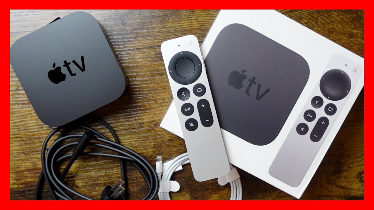 New Apple Tv 4K Unboxing With New Siri Remote - Apple Tv 2021 Vs 2017 -  Youtube