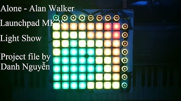 Alone - Alan Walker Laucnhpad MK2S Light Show [ 100 Subs Special ] ( Project file by Danh Nguyễn )