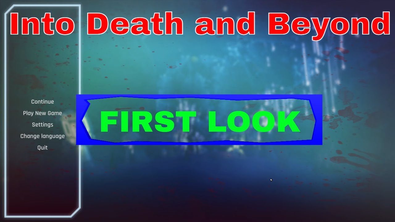 Into Death and Beyond FIRST LOOK An atmospheric Survival/Horror FPS