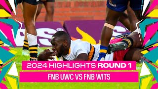 Round 1 HIGHLIGHTS - FNB UWC vs FNB Wits 21 Feb