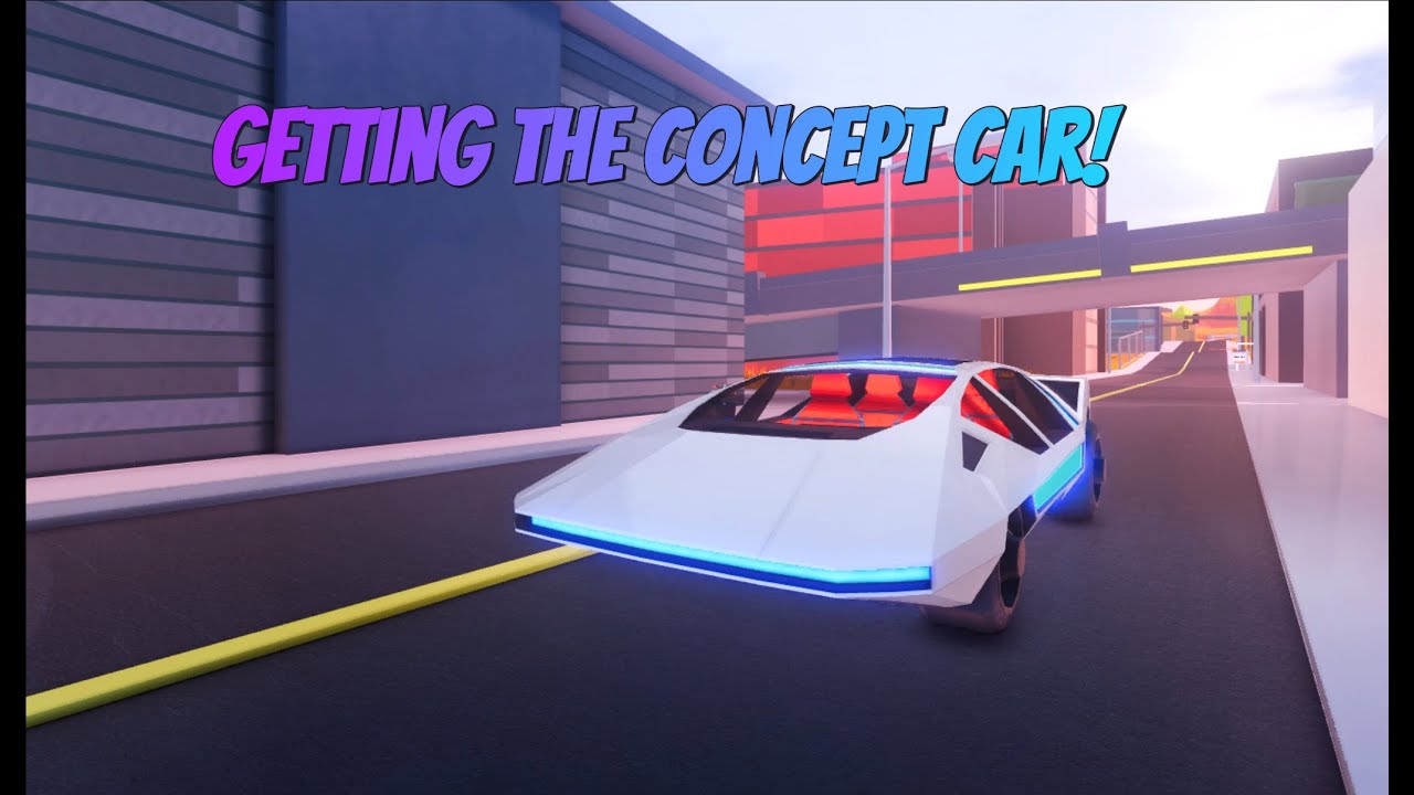 Getting the Concept Car in Jailbreak! YouTube