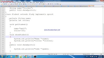 Multiple Inheritance In Java Programming