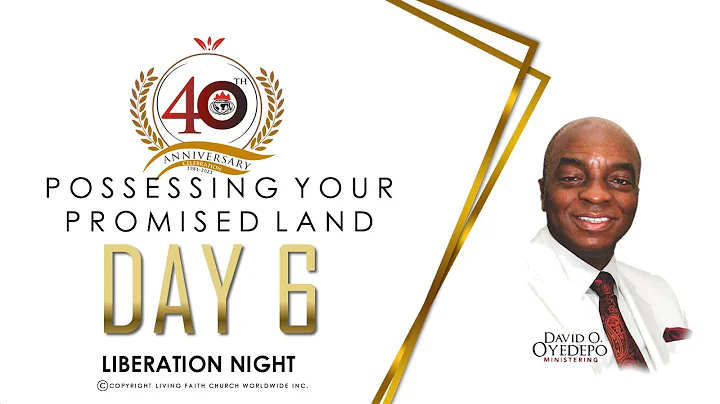 DOMI YORUBA : DAY 6 | 40TH ANNIVERSARY FEAST  | LIBERATION NIGHT | 7, MAY 2021 | FAITH TABERNACLE