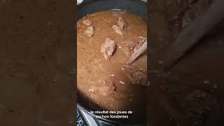 Joues De Cochon Fondantes Au Cidre La Cave Et Le Bistrot