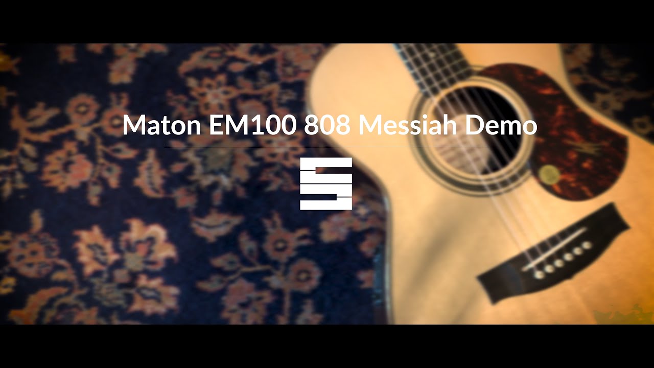 Maton EM100 808 Messiah DEMO | Muziekhuis Souman