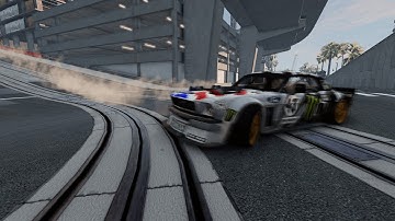 Drifting a Hoonicorn in West Coast USA - BeamNG.drive (Reupload)