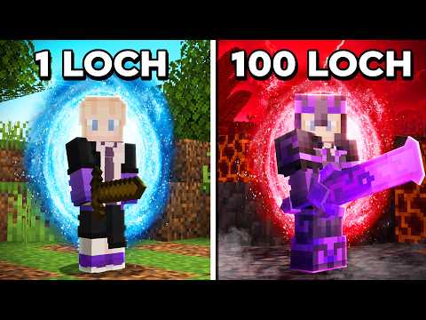 I Beat 100 DUNGEONS on a Minecraft Server