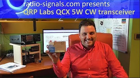 QRP Labs QCX 5W RTX Transceiver by Hans Summers