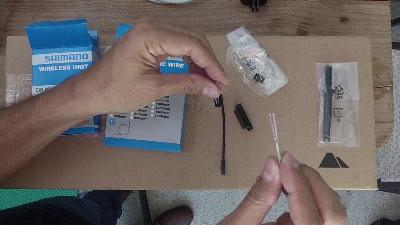Instalacion inalambrico EW-WU111 Shimano DI2 E-Tube Garmin Edge 1000 Canyon Endurace CF 8.0 DI2 2018