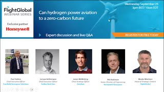 FlightGlobal Webinar - Can hydrogen power aviation to a zero-carbon future 25-09-2024