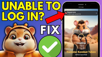 Hamster Kombat Unable To Get Account Info Problem Fix (Request Error Possible Causes)