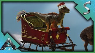 New Winter Wonderland Update Raptor Claus & Gacha Claus Gifts - Ark Extinction Dlc Gameplay E47