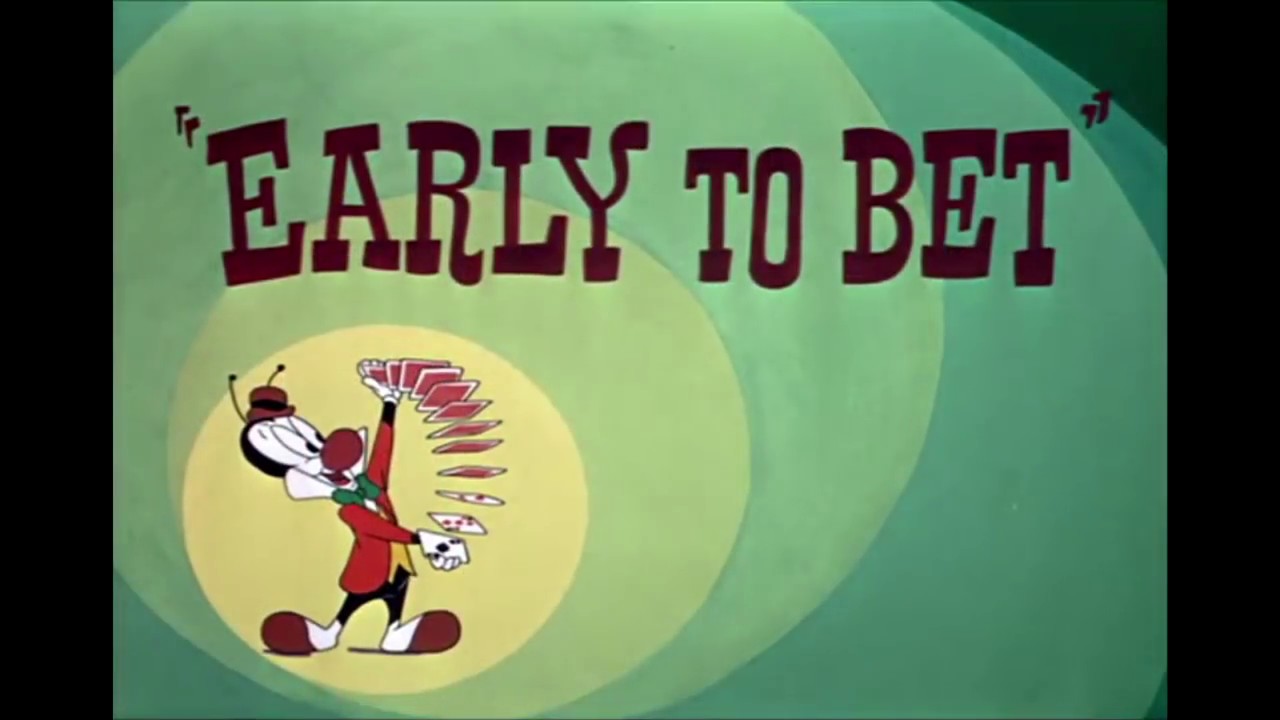 "Early to Bet" (1951) - original titles recreation