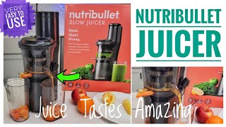NutriBullet Slow Juicer Review