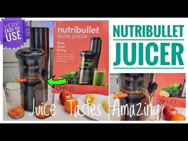 Nutribullet Launches Incredibly Powerful Slow Juicer