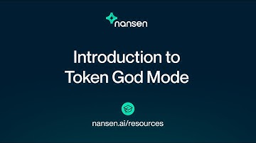 How to Nansen: Introduction to Token God Mode