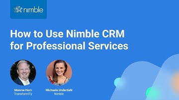 How to Use Nimble CRM for Professional Services with Monroe Horn