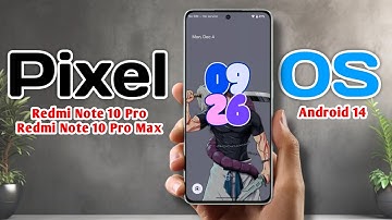 PixelOS with Android 14 With Miui Camera For Redmi Note 10 Pro/Max