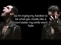 BLACK VEIL BRIDES SAVIOUR II Lyrics