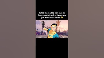 When the loading screen is so long 😭