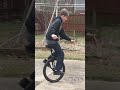 Day 2 of the unicycle master challange