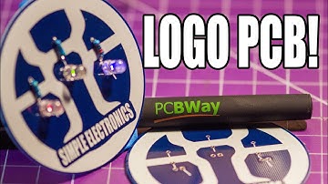 Making A PCB Logo! (With PCBWay Boards!)