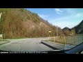 DRIVE #911: Lepoglava-Ivanec-Prigorec-Tužno-Greda-Vinica (Croatia) (timelapse 4x) *Read Description*